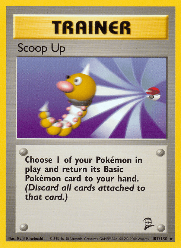 Carta Scoop Up 107/130 do set Base Set 2 — Pokémon TCG | Bynx