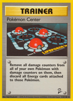 Pokémon Center 114/130 — Base Set 2