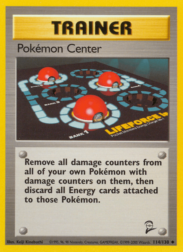 Carta Pokémon Center 114/130 do set Base Set 2 — Pokémon TCG | Bynx