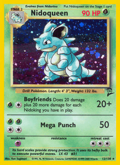 Nidoqueen 12/130 — Base Set 2
