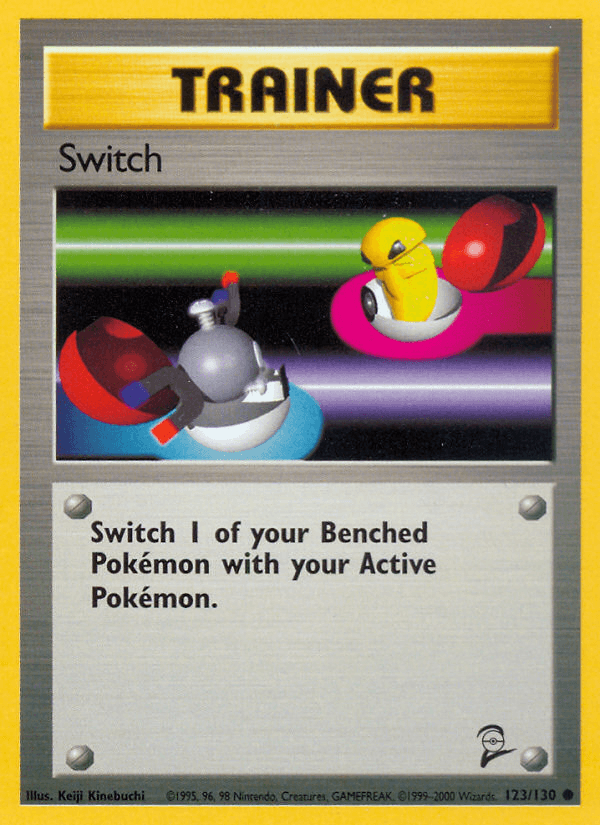 Carta Switch 123/130 do set Base Set 2 — Pokémon TCG | Bynx