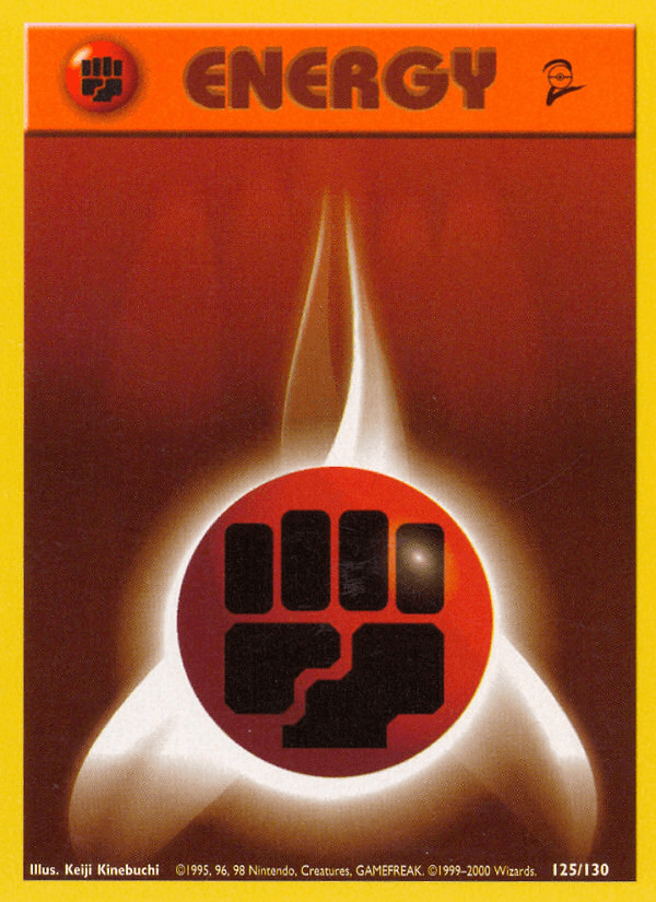 Carta Fighting Energy 125/130 do set Base Set 2 — Pokémon TCG | Bynx