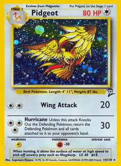 Pidgeot 14/130 — Base Set 2