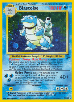 Blastoise 2 — Base Set 2