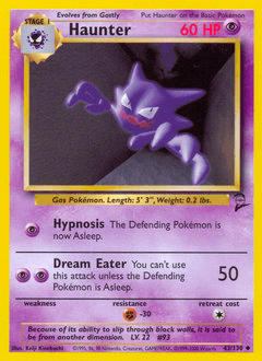 Haunter 43 — Base Set 2