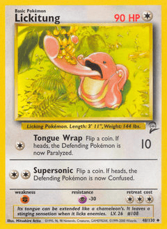 Lickitung 48 — Base Set 2