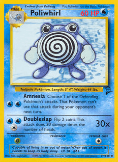 Poliwhirl 57 — Base Set 2