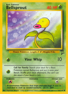 Bellsprout 66/130 — Base Set 2