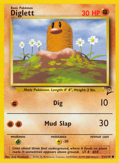 Diglett 71/130 — Base Set 2