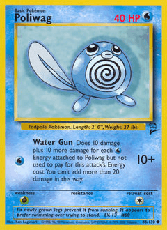 Poliwag 88 — Base Set 2
