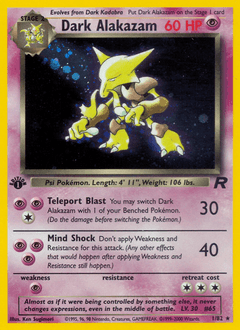 Dark Alakazam 1 — Team Rocket
