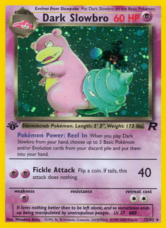 Dark Slowbro 12 — Team Rocket