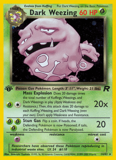 Dark Weezing 14 — Team Rocket