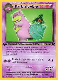 Dark Slowbro 29 — Team Rocket