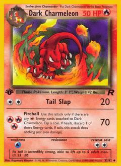 Dark Charmeleon 32/82 — Team Rocket