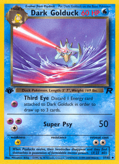 Dark Golduck 37 — Team Rocket