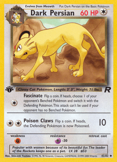 Dark Persian 42 — Team Rocket