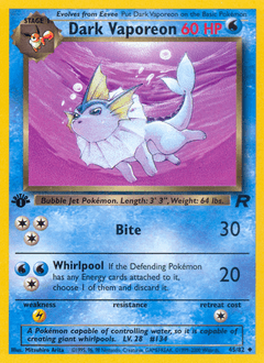 Dark Vaporeon 45 — Team Rocket