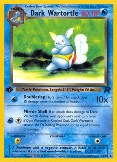 Dark Wartortle 46 — Team Rocket