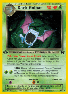 Dark Golbat 7/82 — Team Rocket