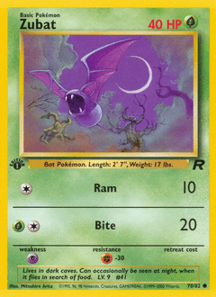 Zubat 70 — Team Rocket
