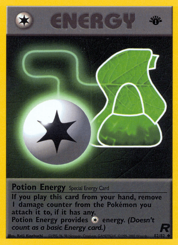 Carta Potion Energy 82/82 do set Team Rocket — Pokémon TCG | Bynx