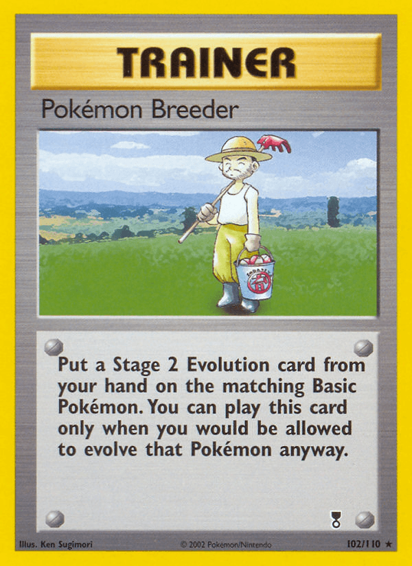 Carta Pokémon Breeder 102/110 do set Legendary Collection — Pokémon TCG | Bynx