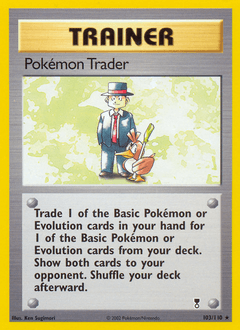 Pokémon Trader 103/110 — Legendary Collection