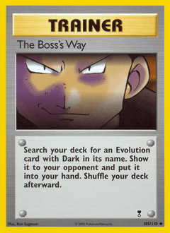 The Boss's Way 105/110 — Legendary Collection