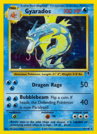 Carta Gyarados 12/110 do set Legendary Collection — Pokémon TCG | Bynx