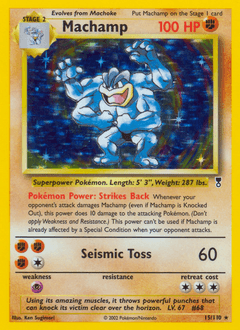 Machamp 15 — Legendary Collection