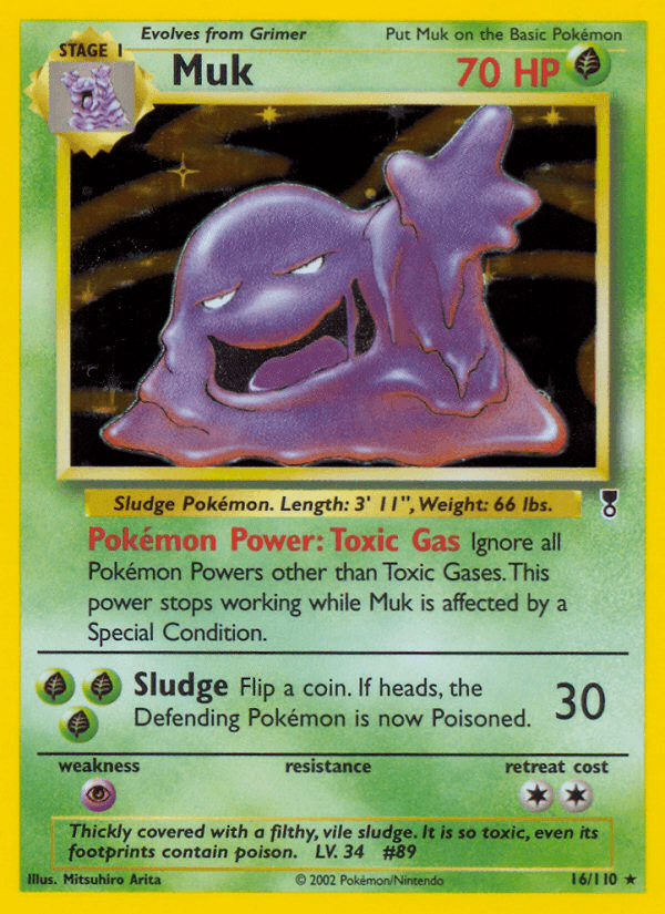 Carta Muk 16/110 do set Legendary Collection — Pokémon TCG | Bynx