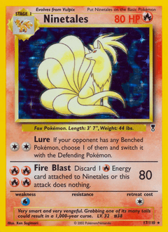 Ninetales 17 — Legendary Collection