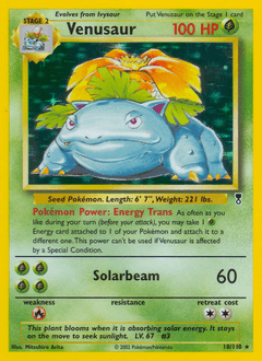 Venusaur 18/110 — Legendary Collection