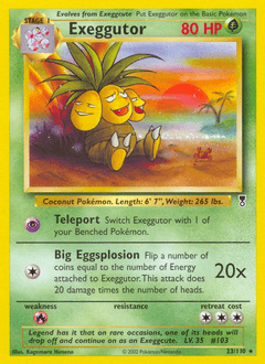 Exeggutor 23 — Legendary Collection