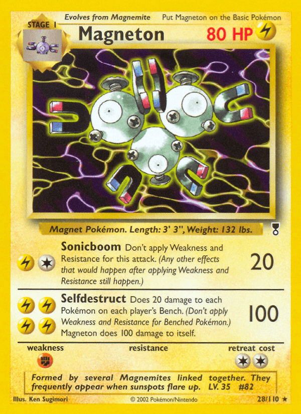 Carta Magneton 28/110 do set Legendary Collection — Pokémon TCG | Bynx