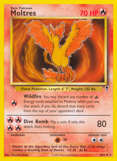 Moltres 30/110 — Legendary Collection