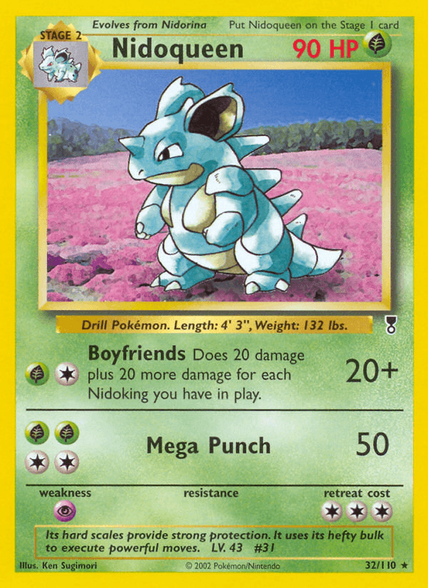 Carta Nidoqueen 32/110 do set Legendary Collection — Pokémon TCG | Bynx