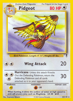 Pidgeot 33/110 — Legendary Collection