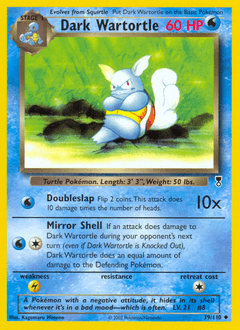 Dark Wartortle 39 — Legendary Collection