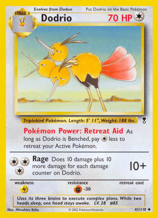 Carta Dodrio 41/110 do set Legendary Collection — Pokémon TCG | Bynx