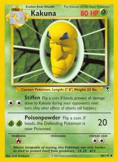 Kakuna 50 — Legendary Collection