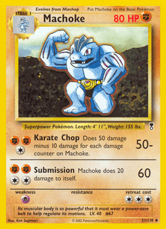 Machoke 51/110 — Legendary Collection