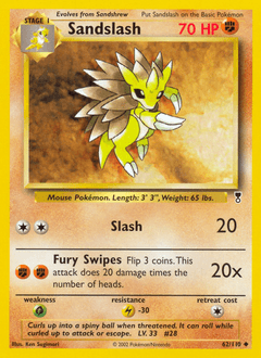 Sandslash 62 — Legendary Collection