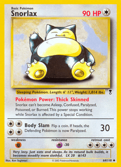 Snorlax 64 — Legendary Collection