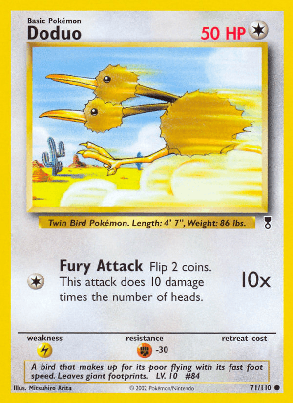Carta Doduo 71/110 do set Legendary Collection — Pokémon TCG | Bynx