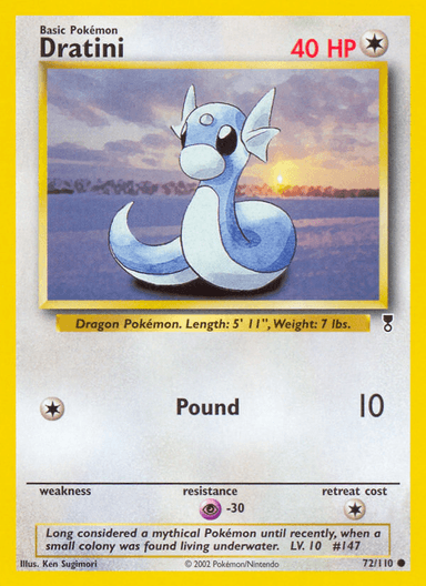 Carta Dratini 72/110 do set Legendary Collection — Pokémon TCG | Bynx