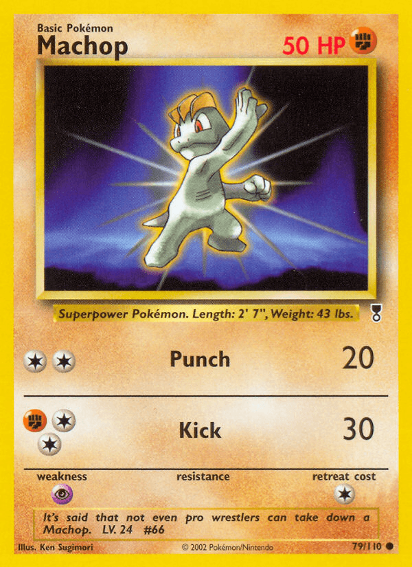 Carta Machop 79/110 do set Legendary Collection — Pokémon TCG | Bynx