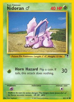 Nidoran ♂ 83 — Legendary Collection