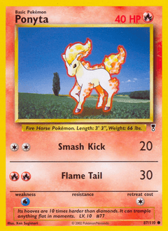 Ponyta 87 — Legendary Collection